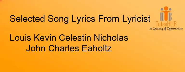 Louis Kevin Celestin Nicholas John Charles Eaholtz