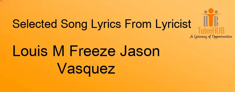 Louis M Freeze Jason Vasquez