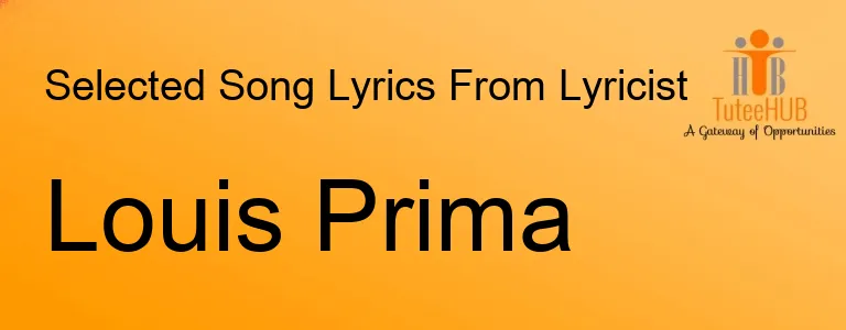 Louis Prima