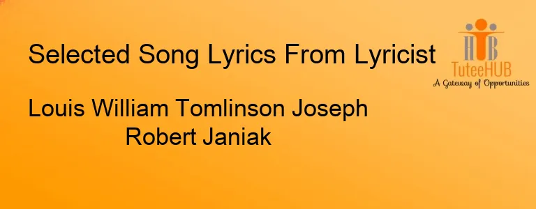 Louis William Tomlinson Joseph Robert Janiak