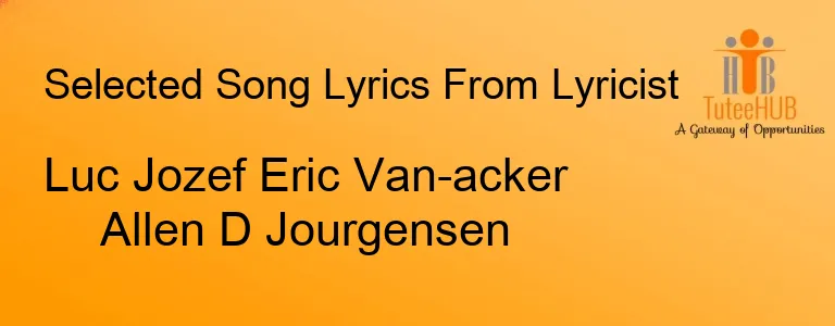 Luc Jozef Eric Van-acker Allen D Jourgensen