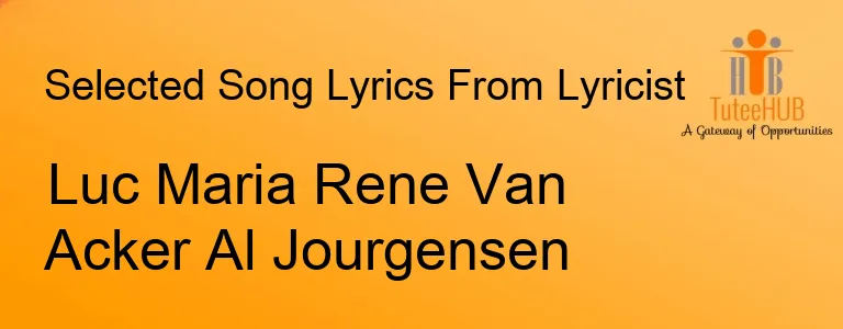 Luc Maria Rene Van Acker Al Jourgensen