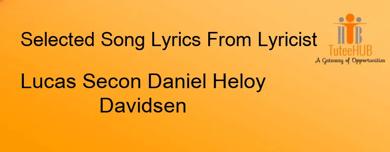 Lucas Secon Daniel Heloy Davidsen