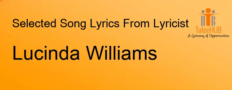 Lucinda Williams