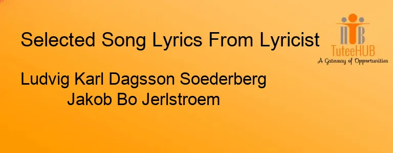 Ludvig Karl Dagsson Soederberg Jakob Bo Jerlstroem