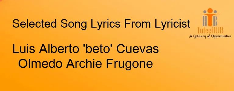 Luis Alberto 'beto' Cuevas Olmedo Archie Frugone
