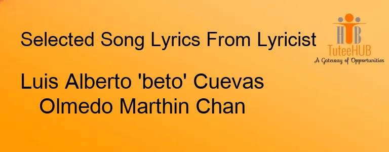 Luis Alberto 'beto' Cuevas Olmedo Marthin Chan