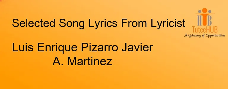 Luis Enrique Pizarro Javier A. Martinez