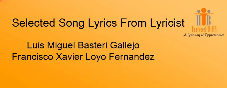 Luis Miguel Basteri Gallejo Francisco Xavier Loyo Fernandez