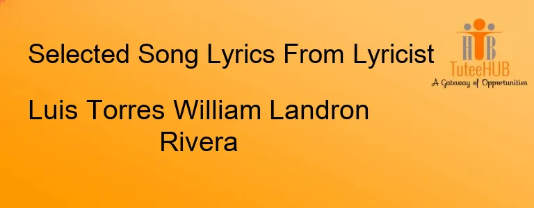 Luis Torres William Landron Rivera