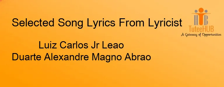 Luiz Carlos Jr Leao Duarte Alexandre Magno Abrao