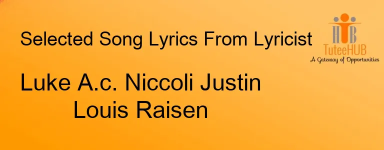 Luke A.c. Niccoli Justin Louis Raisen