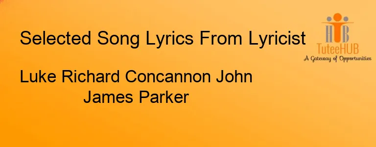 Luke Richard Concannon John James Parker