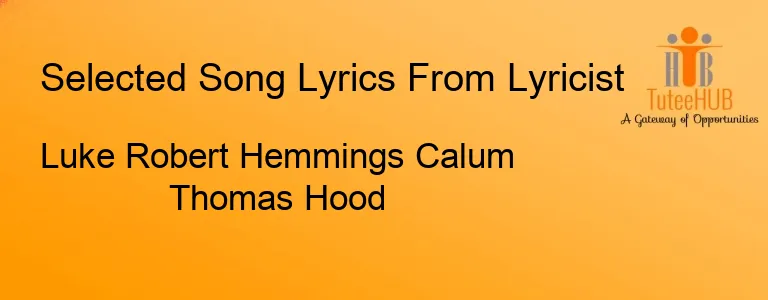 Luke Robert Hemmings Calum Thomas Hood