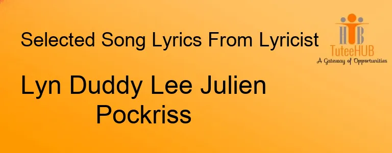 Lyn Duddy Lee Julien Pockriss