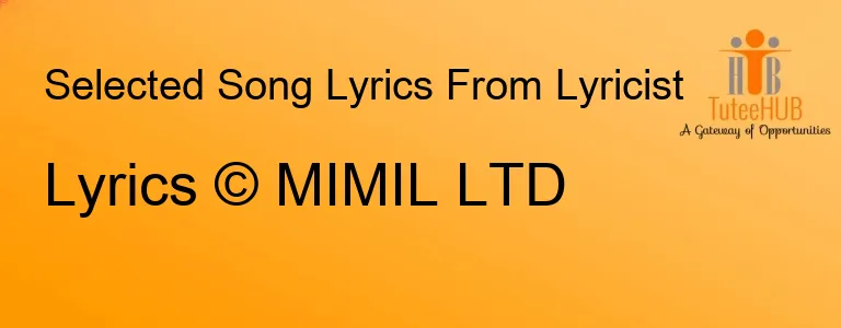 Lyrics © MIMIL LTD