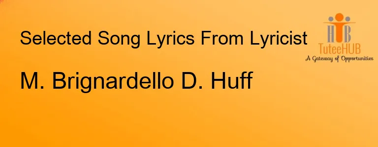 M. Brignardello D. Huff