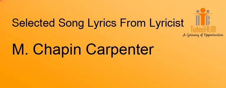 M. Chapin Carpenter