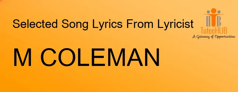 M COLEMAN