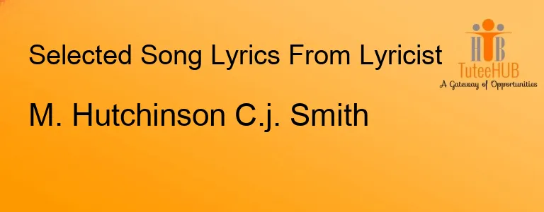 M. Hutchinson C.j. Smith