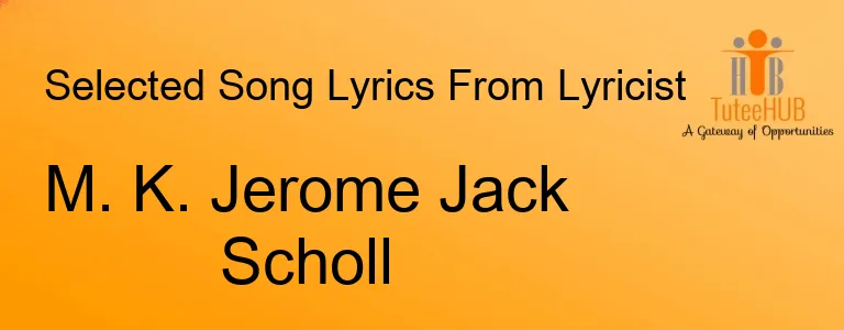 M. K. Jerome Jack Scholl