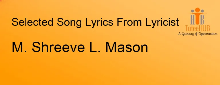 M. Shreeve L. Mason