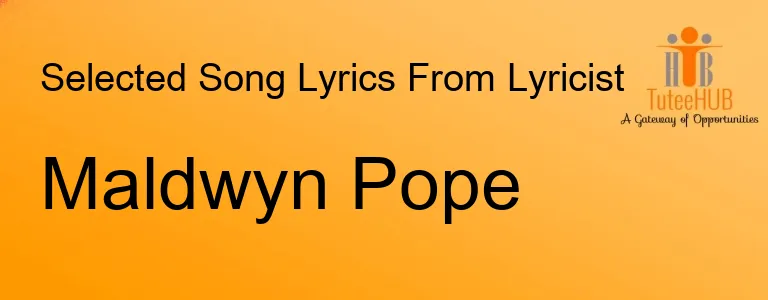 Maldwyn Pope