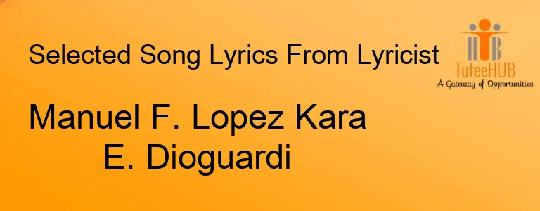 Manuel F. Lopez Kara E. Dioguardi