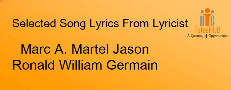 Marc A. Martel Jason Ronald William Germain