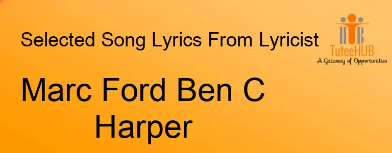 Marc Ford Ben C Harper