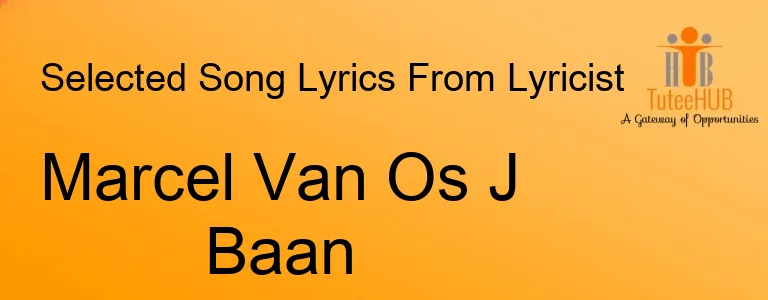 Marcel Van Os J Baan