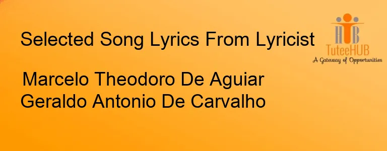 Marcelo Theodoro De Aguiar Geraldo Antonio De Carvalho