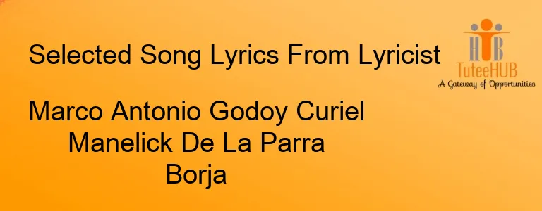 Marco Antonio Godoy Curiel Manelick De La Parra Borja