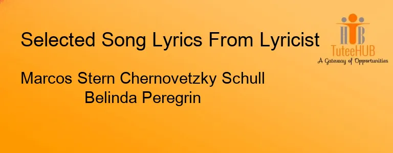 Marcos Stern Chernovetzky Schull Belinda Peregrin