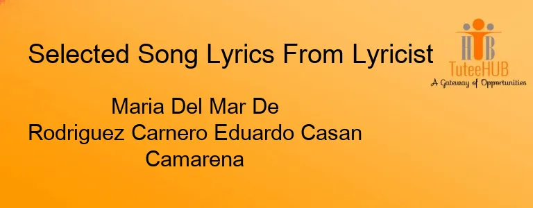 Maria Del Mar De Rodriguez Carnero Eduardo Casan Camarena