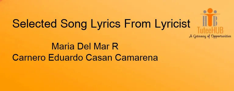 Maria Del Mar R Carnero Eduardo Casan Camarena