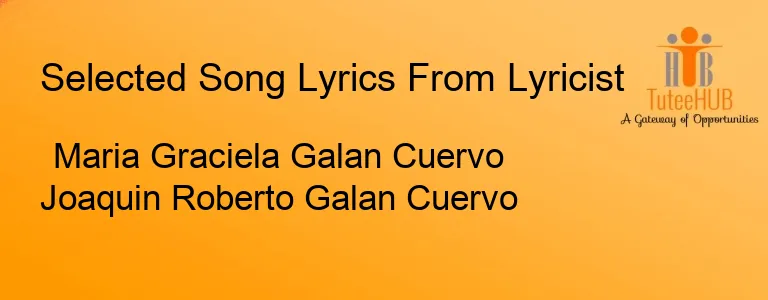 Maria Graciela Galan Cuervo Joaquin Roberto Galan Cuervo