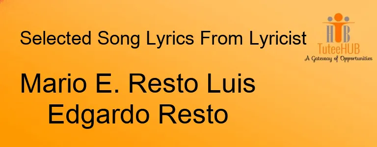 Mario E. Resto Luis Edgardo Resto