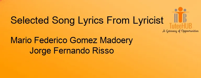 Mario Federico Gomez Madoery Jorge Fernando Risso