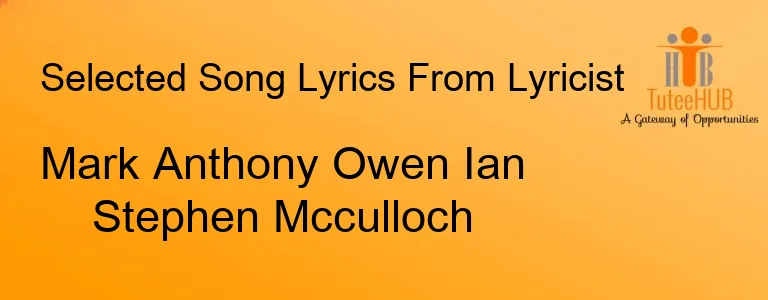 Mark Anthony Owen Ian Stephen Mcculloch