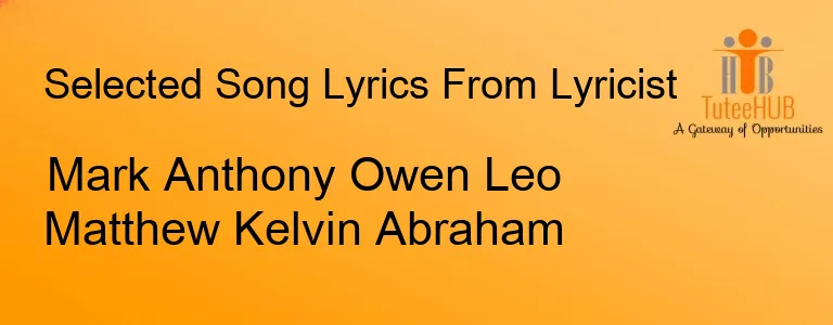 Mark Anthony Owen Leo Matthew Kelvin Abraham