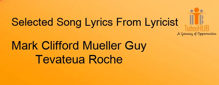 Mark Clifford Mueller Guy Tevateua Roche