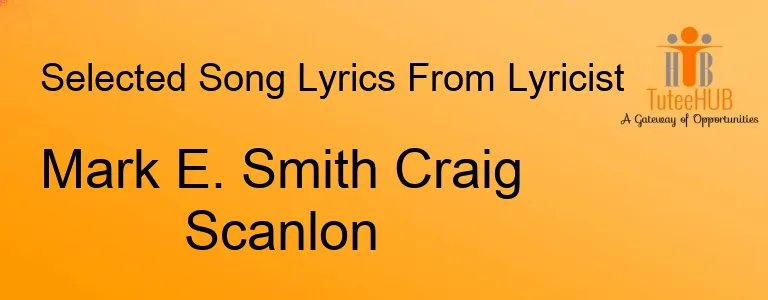 Mark E. Smith Craig Scanlon