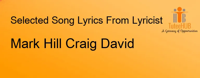 Mark Hill Craig David