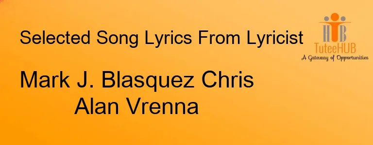 Mark J. Blasquez Chris Alan Vrenna