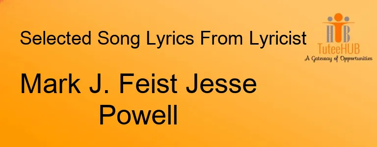 Mark J. Feist Jesse Powell