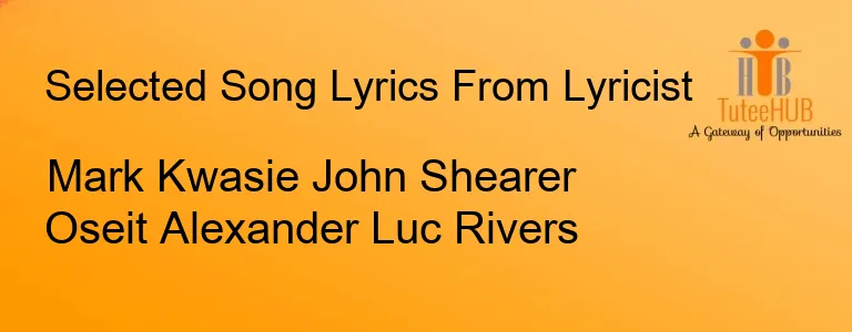 Mark Kwasie John Shearer Oseit Alexander Luc Rivers