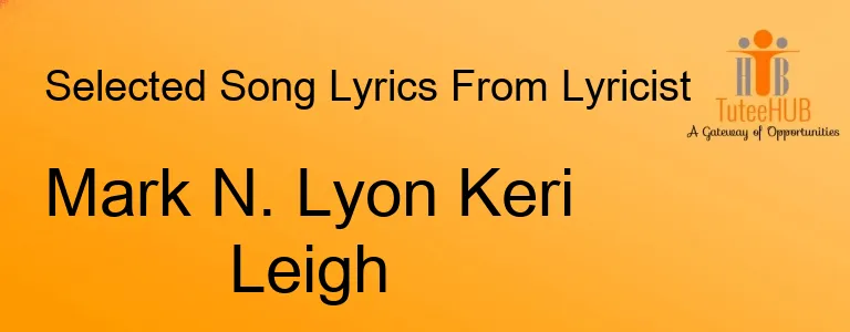 Mark N. Lyon Keri Leigh