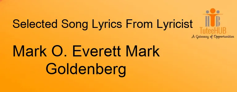 Mark O. Everett Mark Goldenberg