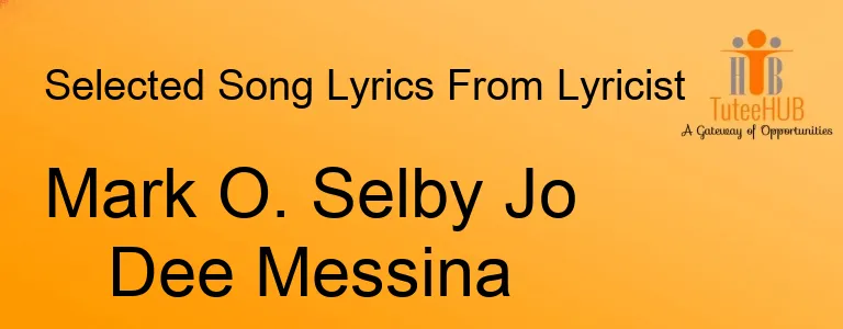 Mark O. Selby Jo Dee Messina